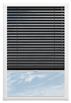 Venetian, Black - Perfect Fit Blind